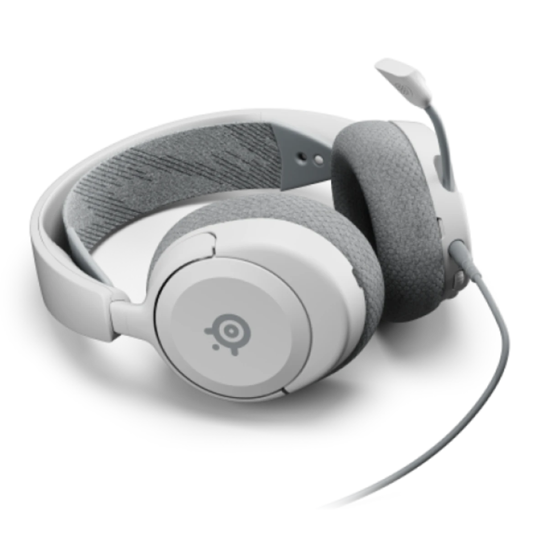 SteelSeries Arctis Nova 1 delivers premium gaming audio with powerful custom-tuned Nova Acoustic drivers for rich, detailed sound. Designed for comfort, it features the ComfortMAX system with adjustable and lightweight components for long sessions. The clear noise-cancelling microphone ensures crisp voice communication, while multi-platform compatibility lets you play on PC, PlayStation, Xbox, Switch, and mobile. With its sleek design and durable build, the Arctis Nova 1 offers exceptional sound and comfort