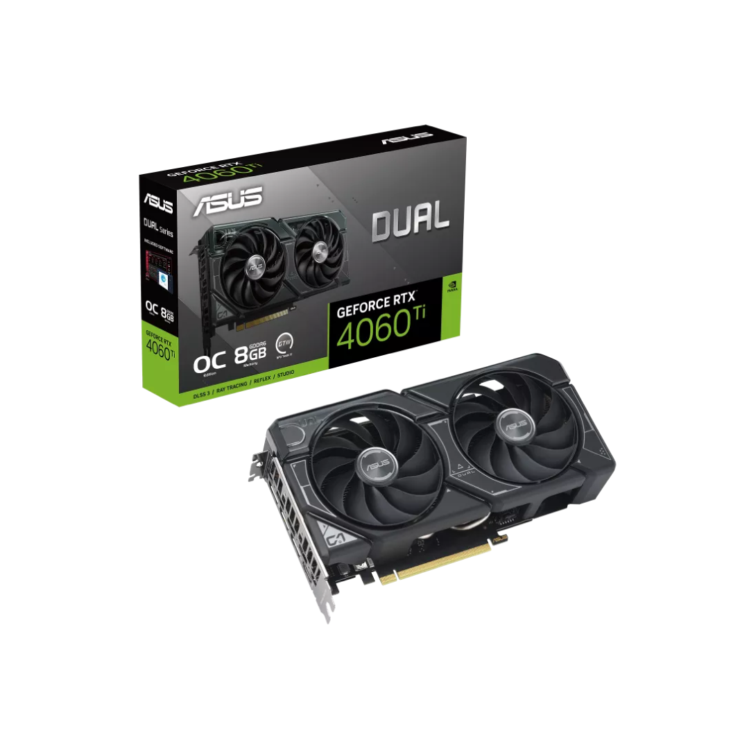 ASUS Dual GeForce RTX™ 4060 Ti OC Edition 8GB GDDR6