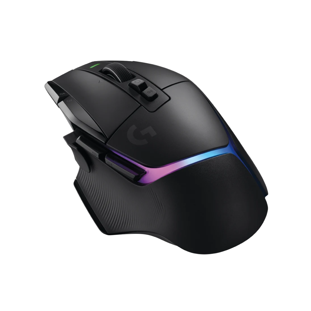 G502 X PLUS is the latest addition to legendary G502 lineage. Reinvented with our first-ever LIGHTFORCE hybrid switches, LIGHTSPEED pro-grade wireless, LIGHTSYNC RGB, HERO 25K sensor, and more.