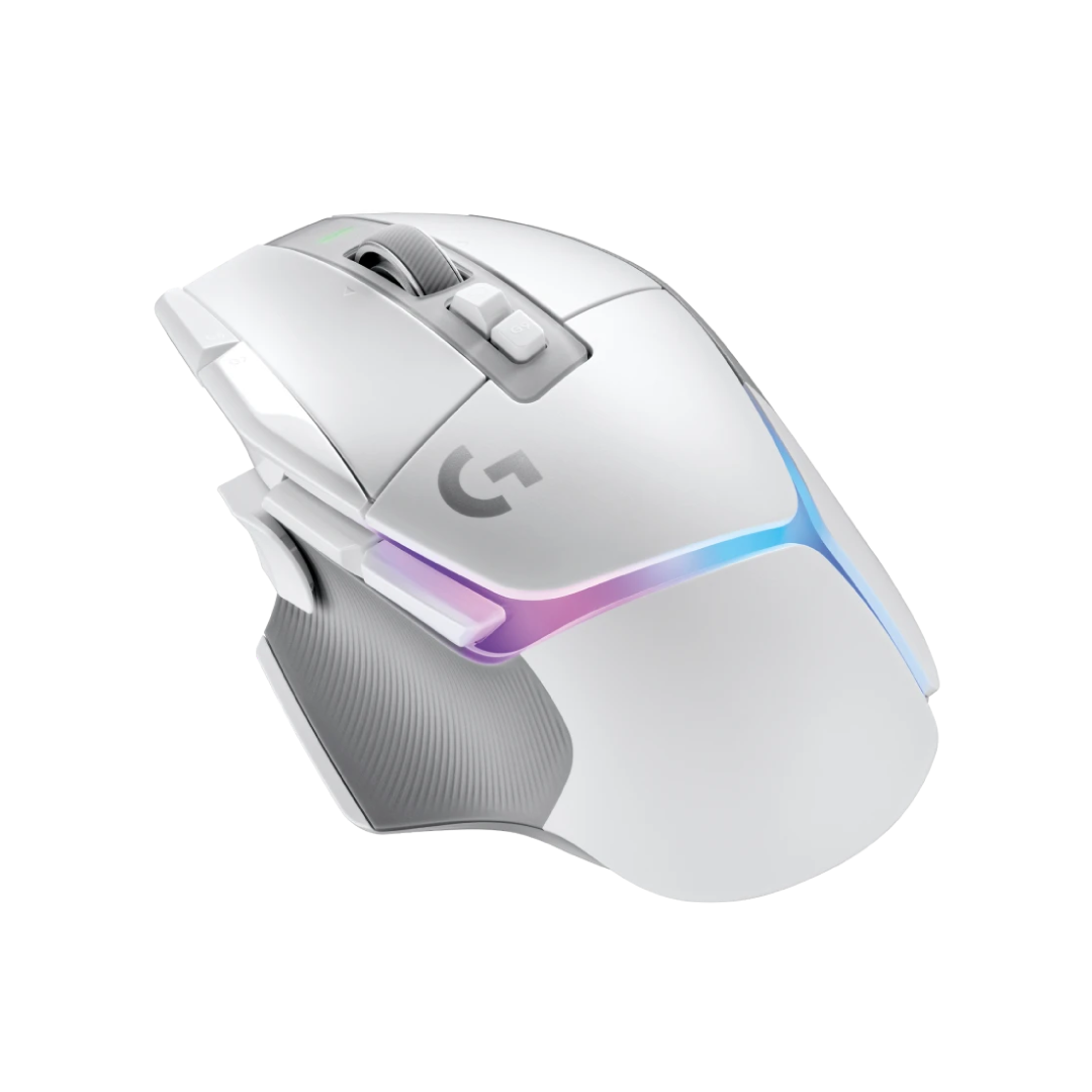 G502 X PLUS is the latest addition to legendary G502 lineage. Reinvented with our first-ever LIGHTFORCE hybrid switches, LIGHTSPEED pro-grade wireless, LIGHTSYNC RGB, HERO 25K sensor, and more.