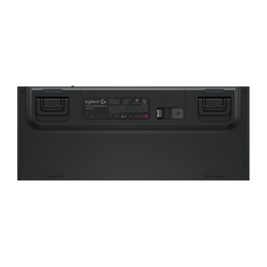Logitech G915 X LIGHTSPEED TKL delivers iconic speed, accuracy, and customization with a sleek, tenkeyless design. This wireless gaming keyboard features tri-mode connectivity, KEYCONTROL, GL mechanical switches, and LIGHTSYNC RGB.