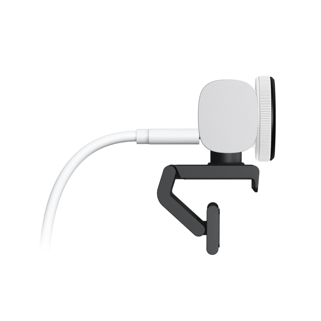 Meet or stream in ultra HD 4k resolution video with AI image enhancement and our largest webcam sensor yet, for 2x finer image detail in difficult lighting conditions