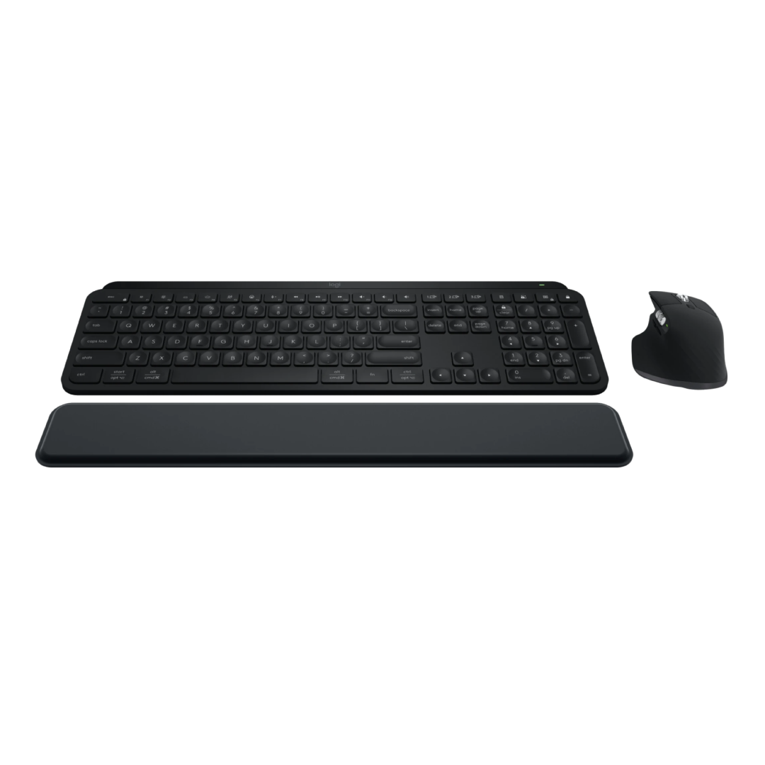 The MX Keys S Combo combines the MX Keys S wireless keyboard with the MX Master 3S mouse, both engineered for productivity and comfort. This combo is ideal for professionals, creatives, and anyone who spends extended hours at their desk.