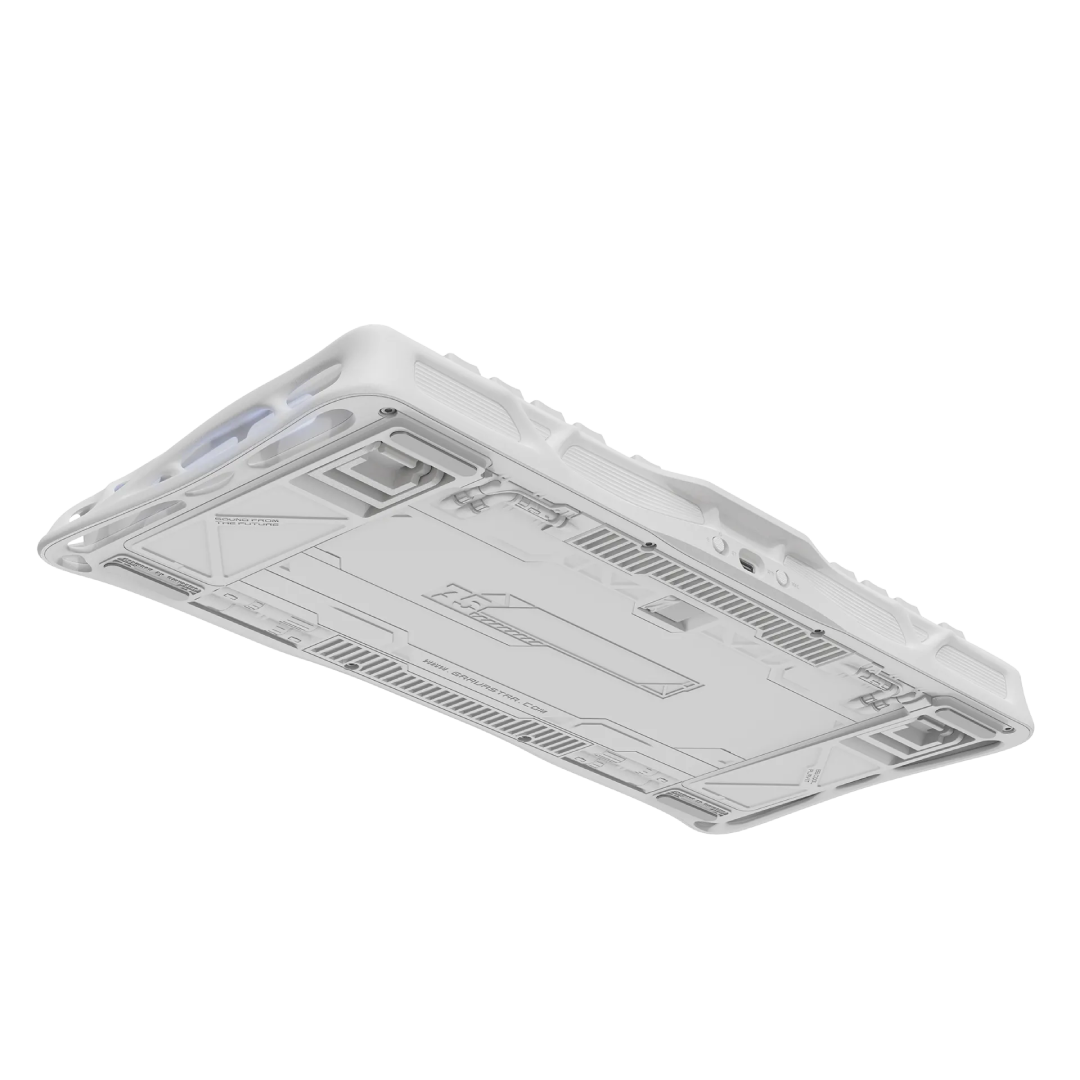 Step into a world where elegance meets performance with the Mercury K1 in Gradient White. This 75% wireless mechanical keyboard blends refined aesthetics, advanced features, and user-friendly design to deliver something truly special for gamers, creators, and keyboard lovers.