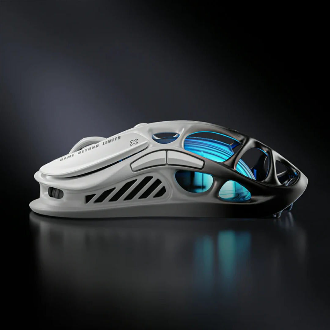 The Mercury M1 Pro – Gradient Black is a premium gaming mouse that combines advanced technology with a sophisticated design. Crafted from durable magnesium alloy, it features a hollowed-out frame that not only reduces weight but also enhances airflow, keeping your hand cool during intense gaming sessions. The gradient black finish adds a touch of elegance, making it a standout accessory for any gaming setup.