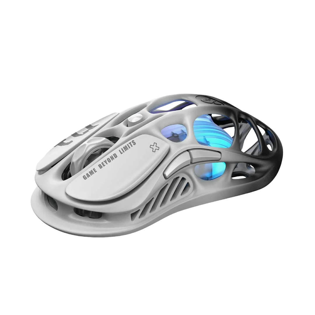 The Mercury M1 Pro – Gradient Black is a premium gaming mouse that combines advanced technology with a sophisticated design. Crafted from durable magnesium alloy, it features a hollowed-out frame that not only reduces weight but also enhances airflow, keeping your hand cool during intense gaming sessions. The gradient black finish adds a touch of elegance, making it a standout accessory for any gaming setup.