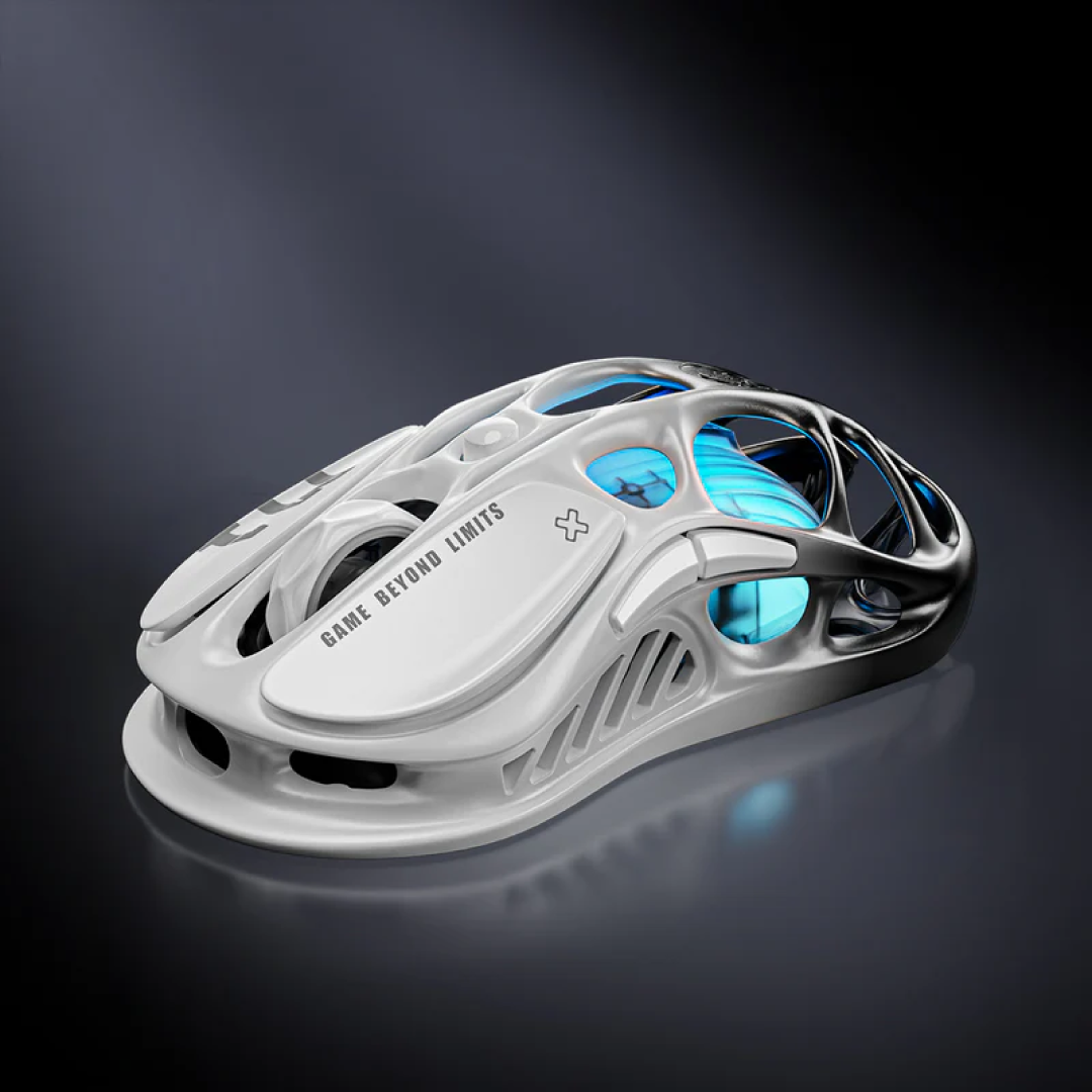 The Mercury M1 Pro – Gradient Black is a premium gaming mouse that combines advanced technology with a sophisticated design. Crafted from durable magnesium alloy, it features a hollowed-out frame that not only reduces weight but also enhances airflow, keeping your hand cool during intense gaming sessions. The gradient black finish adds a touch of elegance, making it a standout accessory for any gaming setup.