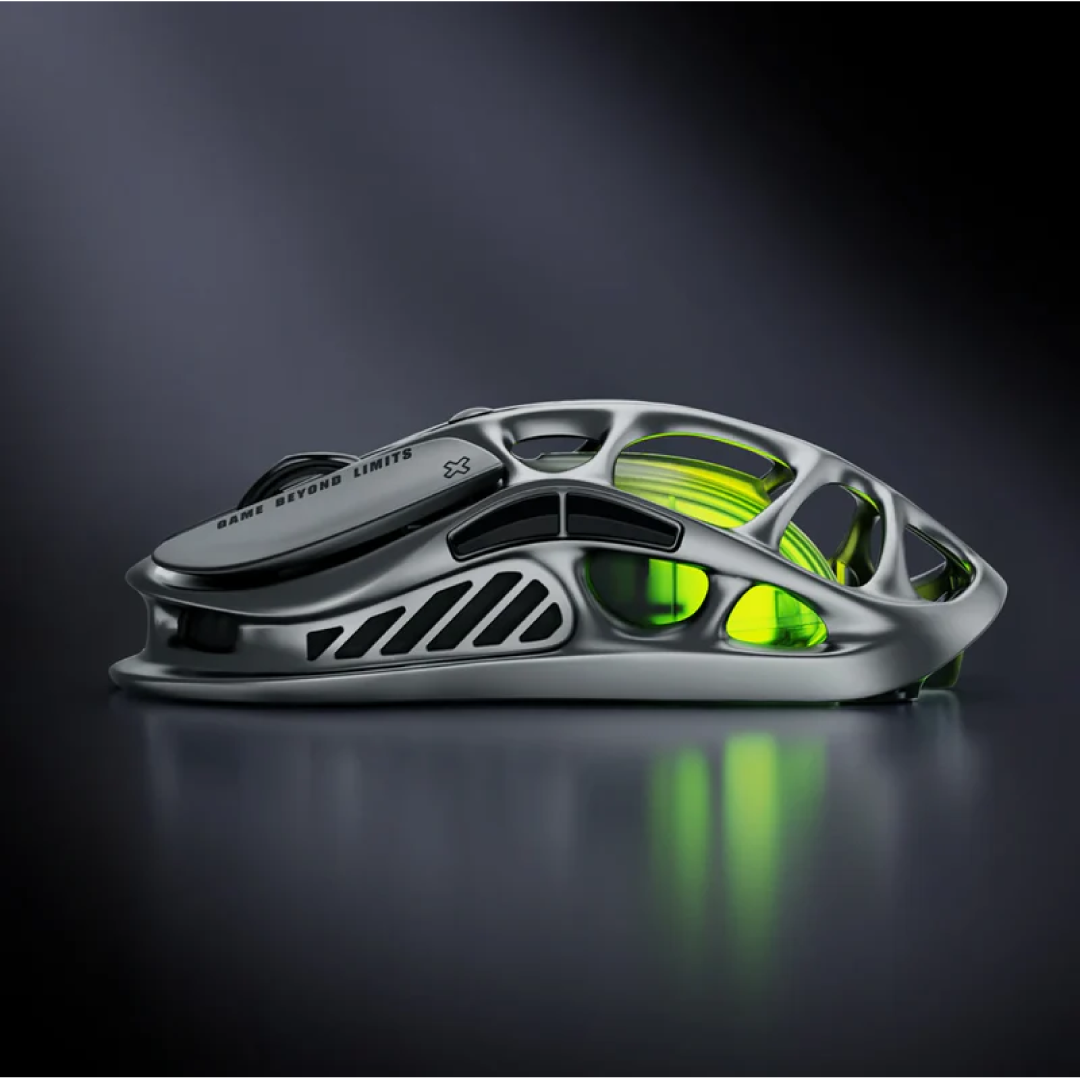 The Mercury M1 Pro – Gunmetal Gray is a premium gaming mouse that combines advanced technology with a sophisticated design. Crafted from durable magnesium alloy, it features a hollowed-out frame that not only reduces weight but also enhances airflow, keeping your hand cool during intense gaming sessions. The gunmetal gray finish adds a touch of elegance, making it a standout accessory for any gaming setup.