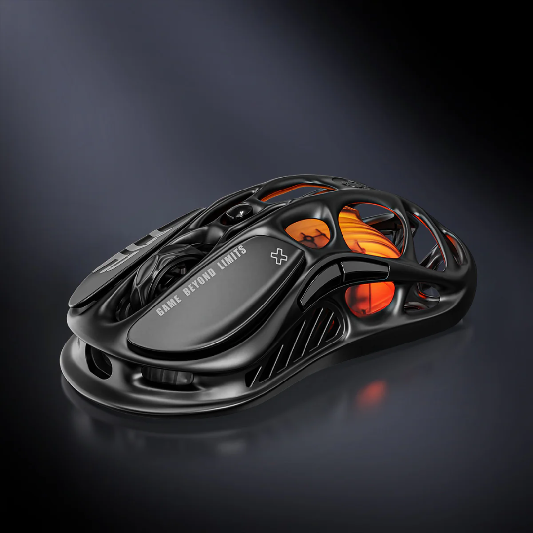 The Mercury M2 Stealth Black is a high-performance gaming mouse designed for gamers seeking precision, versatility, and a sleek aesthetic. Crafted with a hollowed-out structure and a matte black finish, it combines futuristic design with functional ergonomics.