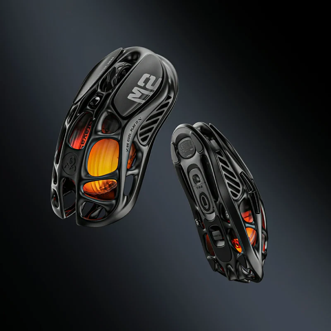 The Mercury M2 Stealth Black is a high-performance gaming mouse designed for gamers seeking precision, versatility, and a sleek aesthetic. Crafted with a hollowed-out structure and a matte black finish, it combines futuristic design with functional ergonomics.