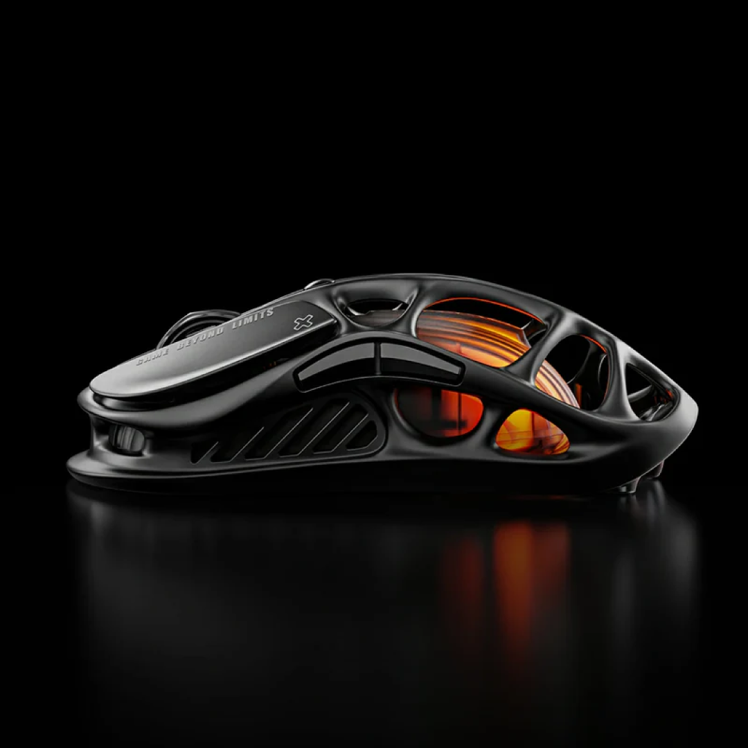 The Mercury M2 Stealth Black is a high-performance gaming mouse designed for gamers seeking precision, versatility, and a sleek aesthetic. Crafted with a hollowed-out structure and a matte black finish, it combines futuristic design with functional ergonomics.