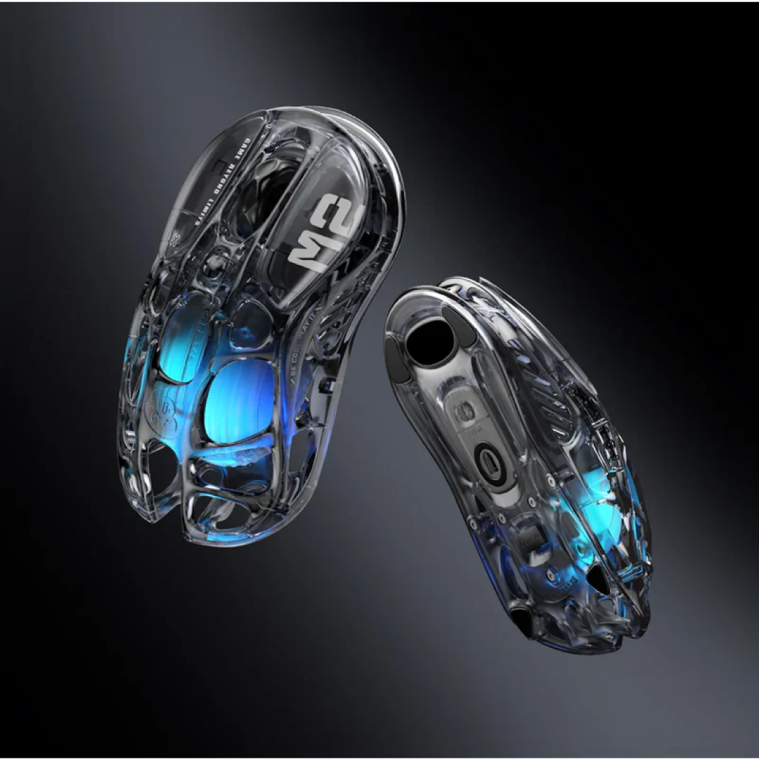 The Mercury M2 Transparent Black is a high-performance gaming mouse that combines cutting-edge technology with a sleek, transparent design. Crafted with a hollowed-out structure and a transparent black finish, it offers both aesthetic appeal and functional ergonomics.