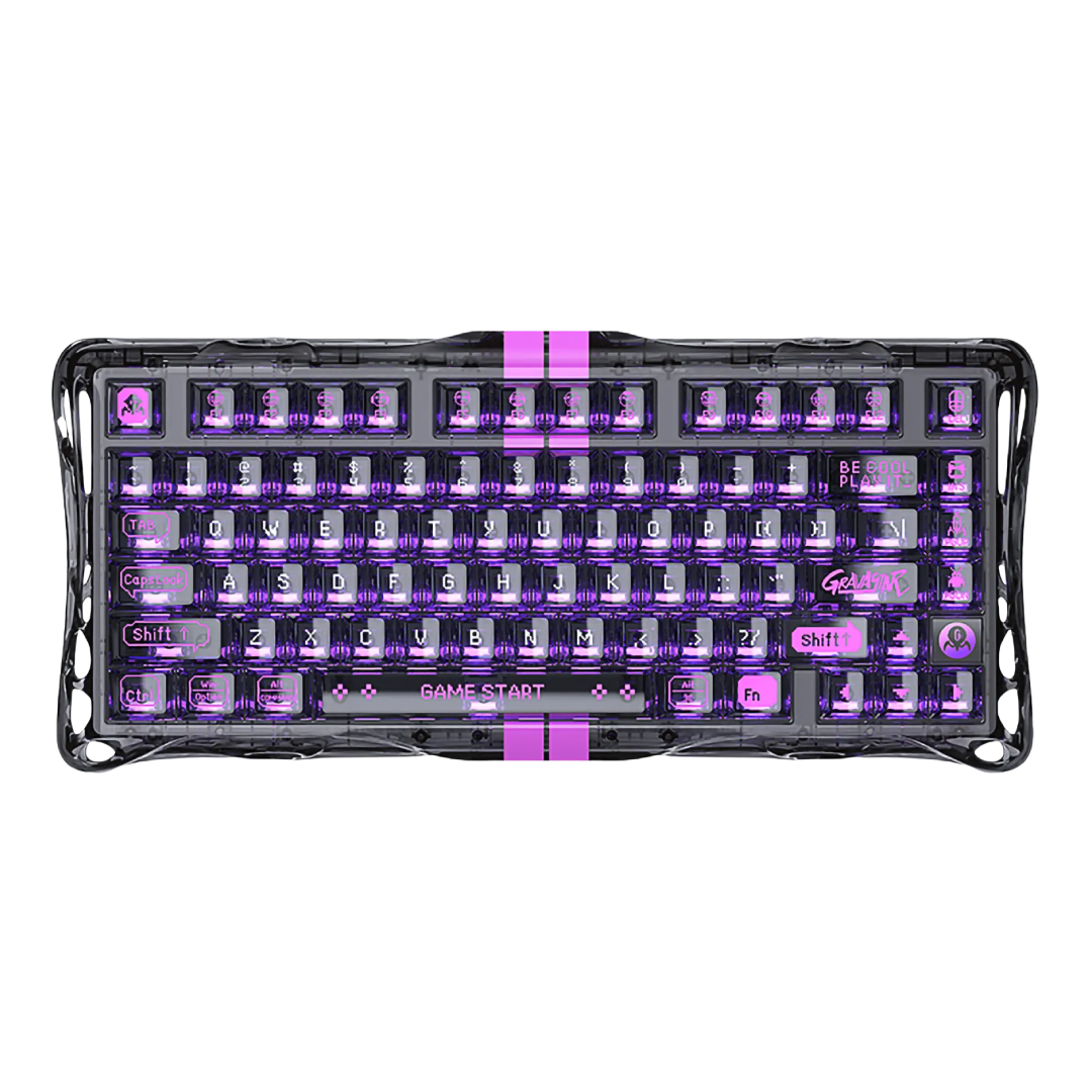 The Mercury V75 Lite is a high-performance 75% wired gaming keyboard, blending modern hall-effect switch tech with a striking Transparent Black aesthetic. Designed especially for gamers who demand ultra-fast response times and precise control, this keyboard stands out both in form and function.