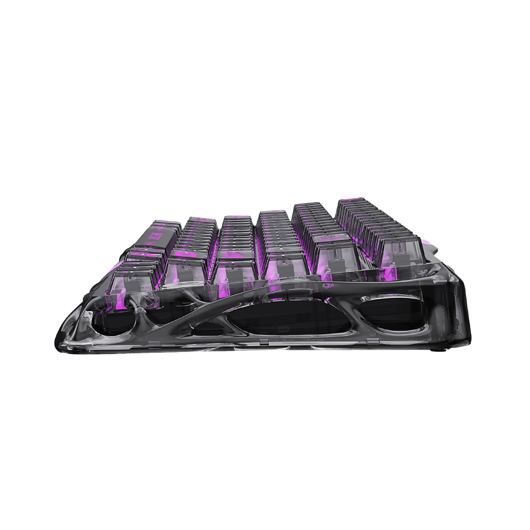 The Mercury V75 Lite is a high-performance 75% wired gaming keyboard, blending modern hall-effect switch tech with a striking Transparent Black aesthetic. Designed especially for gamers who demand ultra-fast response times and precise control, this keyboard stands out both in form and function.