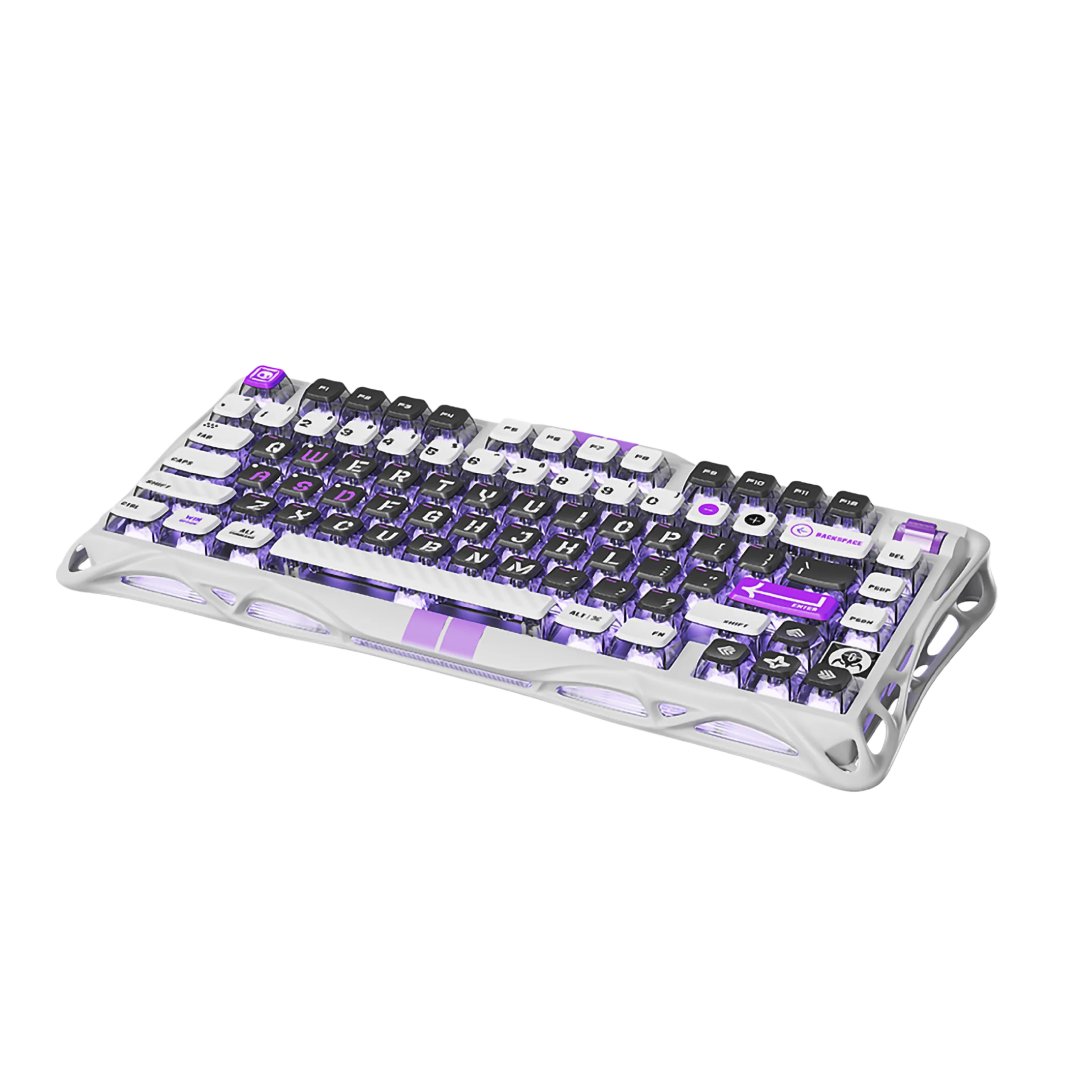 The Mercury V75 Mecha Gray is a high-performance 75% wired magnetic switch keyboard designed for gamers who demand ultra-fast response, adjustable feel, and premium build quality. Its Mecha Gray finish adds a sleek, industrial look to a machine-grade spec sheet.