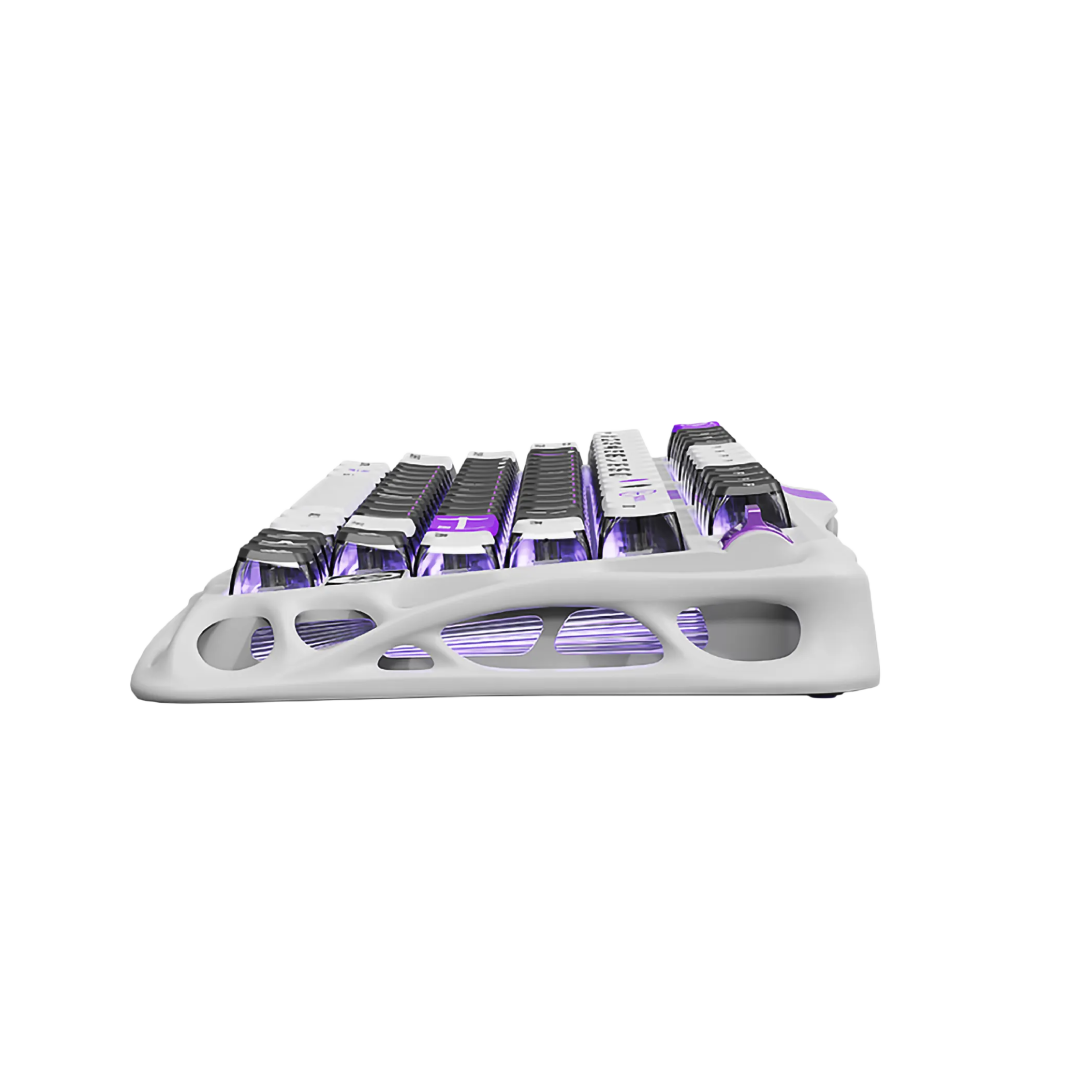 The Mercury V75 Mecha Gray is a high-performance 75% wired magnetic switch keyboard designed for gamers who demand ultra-fast response, adjustable feel, and premium build quality. Its Mecha Gray finish adds a sleek, industrial look to a machine-grade spec sheet.