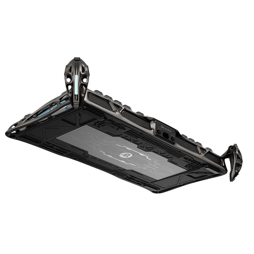 The Mercury V75 Pro Cyberpunk is a premium 75% mechanical keyboard that combines cutting-edge technology with a futuristic design. Featuring Hall Effect magnetic switches, ultra-low latency, and customizable RGB lighting, it’s engineered for competitive gaming and high-speed typing. The Cyberpunk edition showcases a sleek, industrial aesthetic with metallic baked coating and Stealth Gray accents, making it a standout piece on any desk.