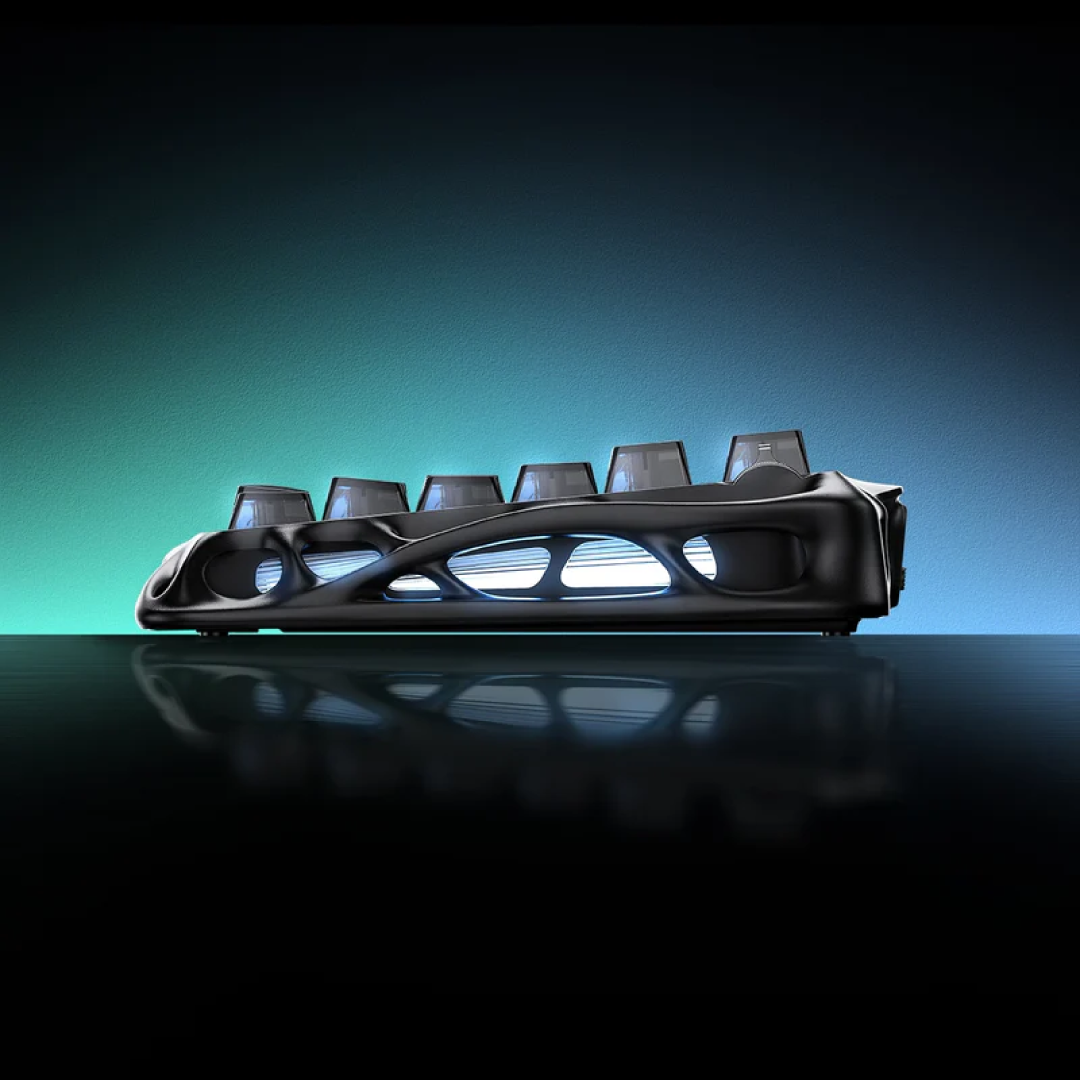The Mercury V75 Stealth Black is GravaStar’s top tier 75% magnetic switch keyboard, engineered for ultra-low latency, precision input, and solid build quality. Its Stealth Black finish gives it a sleek, aggressive look that matches its high performance.