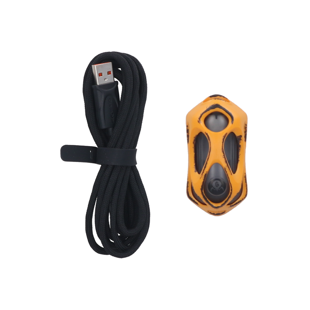 The GravaStar Mercury X Pro Battle Worn Yellow is a high-performance gaming mouse that combines cutting-edge technology with a unique, battle-worn aesthetic. Crafted with a hollowed-out structure and a matte yellow finish, it offers both aesthetic appeal and functional ergonomics.
