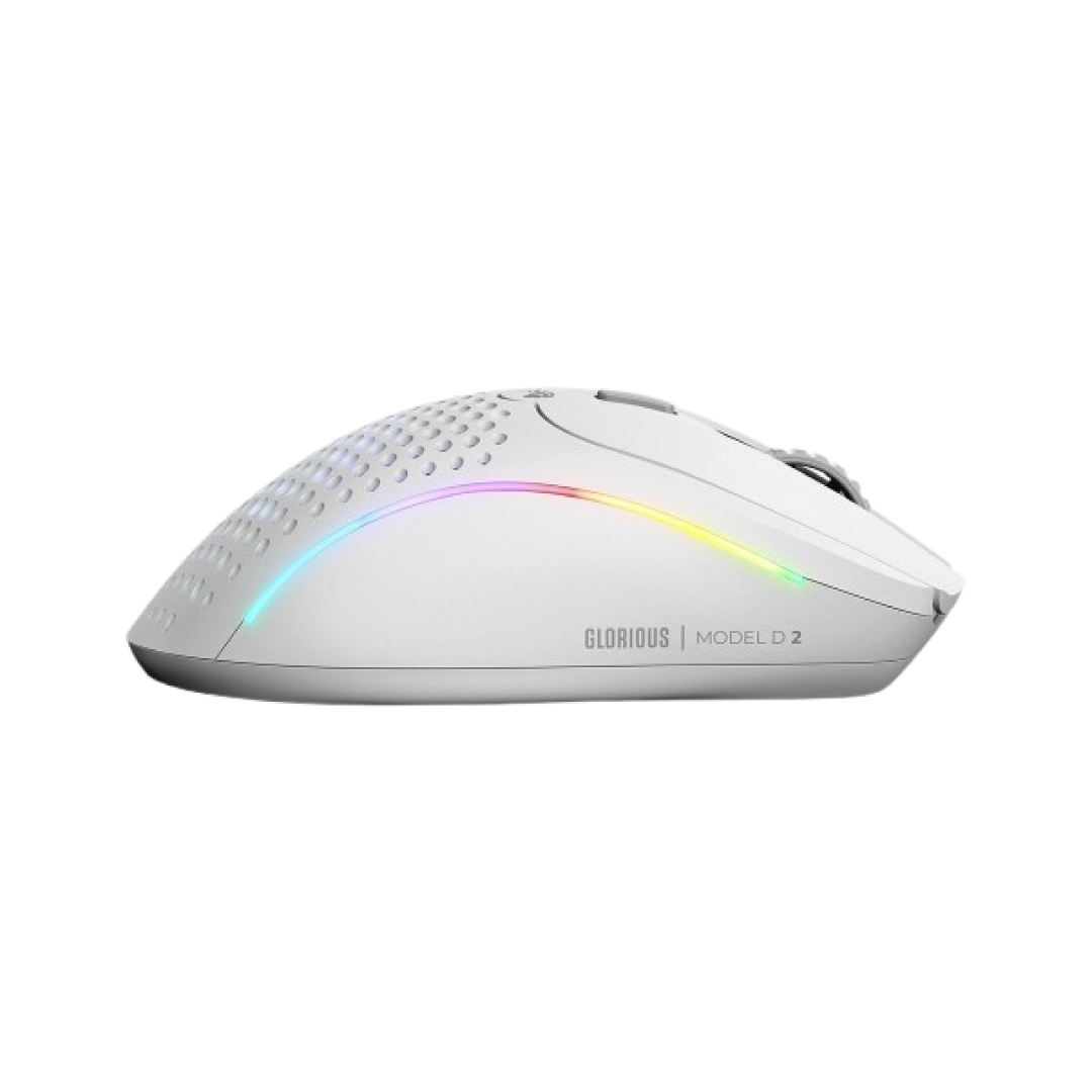 Superior comfort meets speed and control. Crafted to fit the hand's natural contours, the Model D 2 Wireless prevents wrist fatigue to keep you gaming at peak performance.