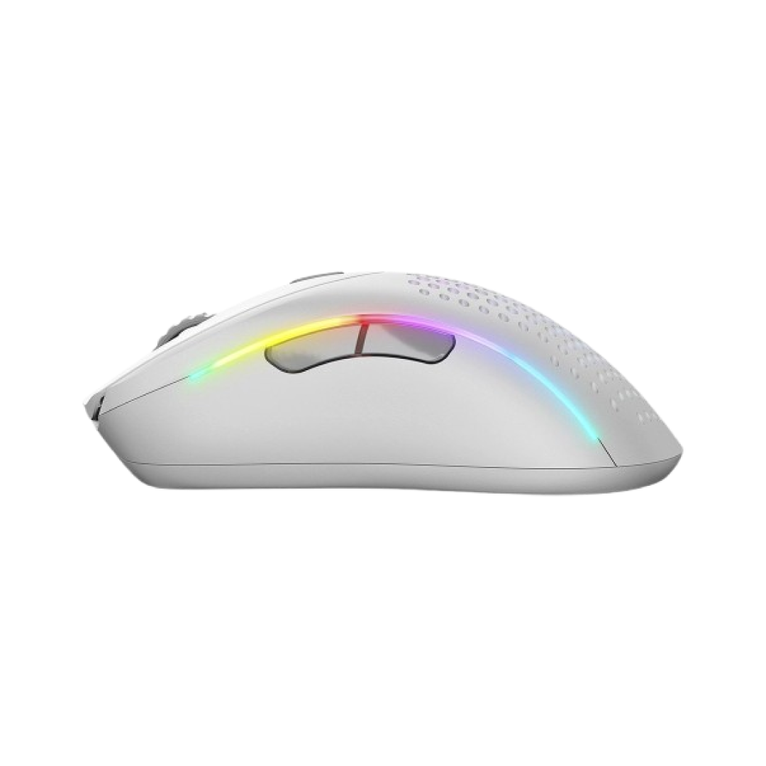 Superior comfort meets speed and control. Crafted to fit the hand's natural contours, the Model D 2 Wireless prevents wrist fatigue to keep you gaming at peak performance.