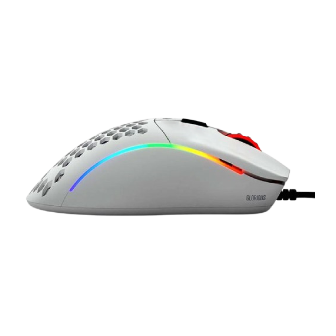 The most comfortable ergonomic RGB gaming mouse. Its impossibly lightweight ergonomic frame contains a full suite of ultra-premium features.