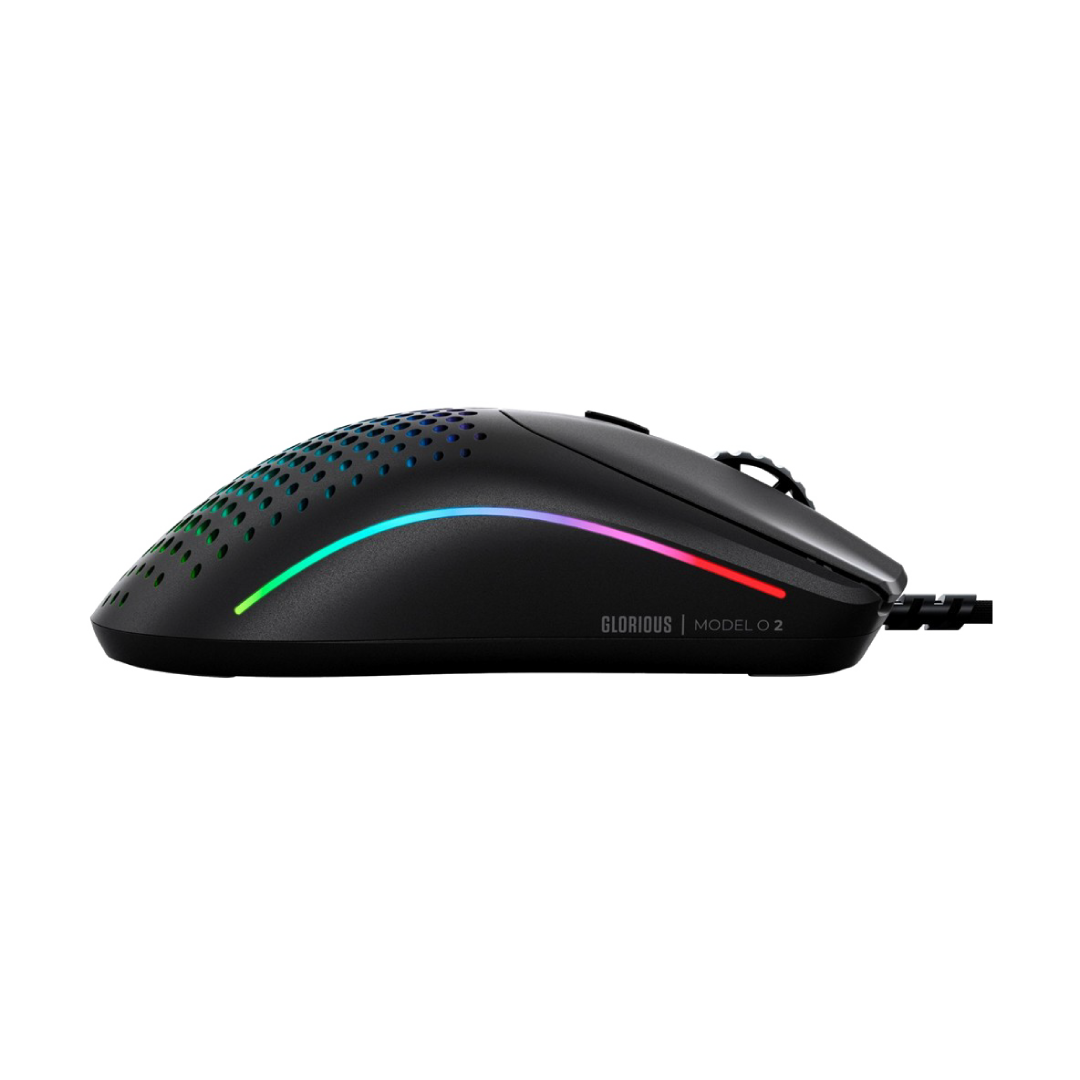 Our legendary gaming mouse—enhanced in every way. Model O is a fusion of lightweight design and game-changing accuracy. Victory has never looked so good.