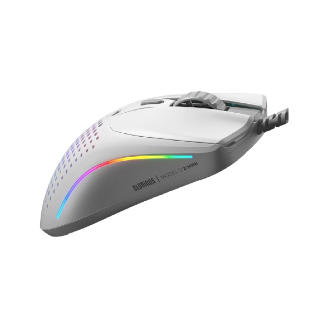 Meet the Model O 2 Mini, a compact mouse designed for gamers with small to medium-sized hands. Its symmetrical shape offers confident, comfortable control for any grip style.
