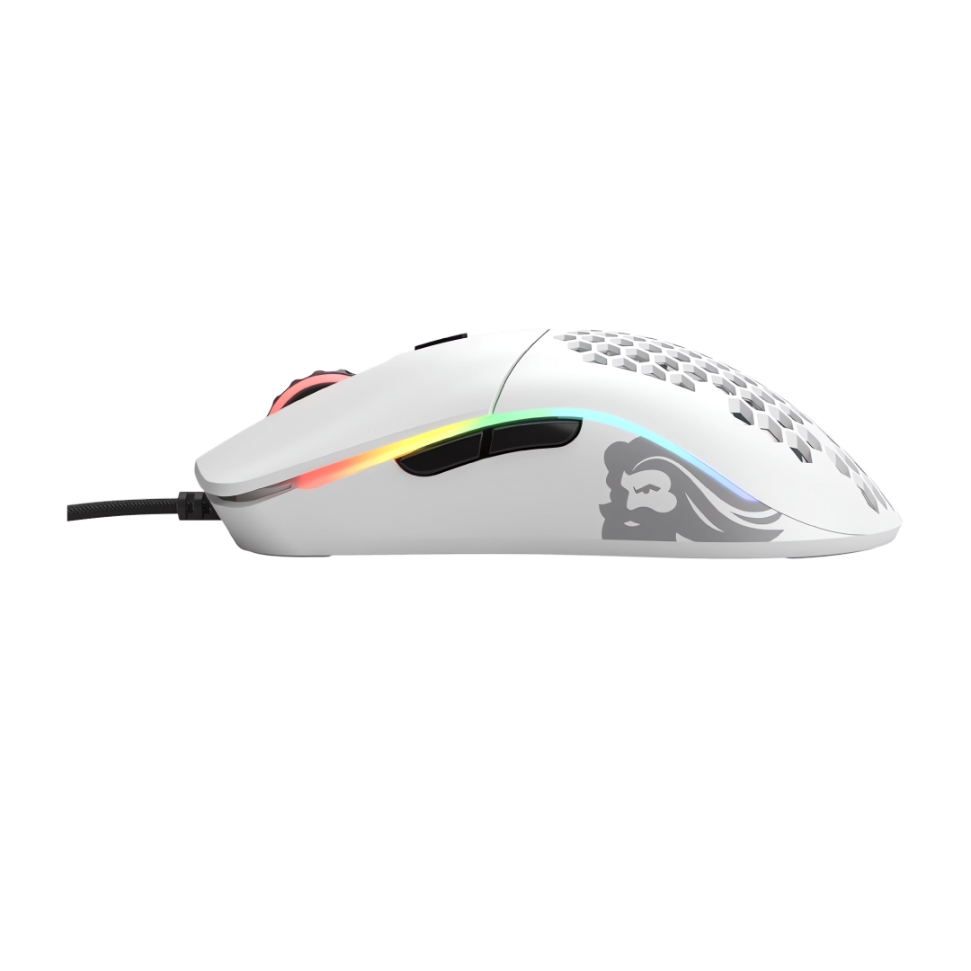 The most comfortable ergonomic RGB gaming mouse. Its impossibly lightweight ergonomic frame contains a full suite of ultra-premium features.