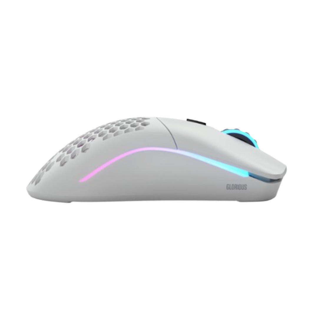 Our legendary gaming mouse—enhanced in every way. Model O is a fusion of lightweight design and game-changing accuracy. Victory has never looked so good.