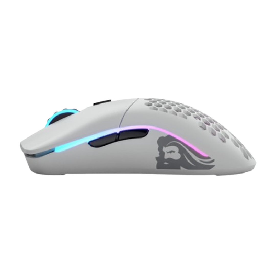 Our legendary gaming mouse—enhanced in every way. Model O is a fusion of lightweight design and game-changing accuracy. Victory has never looked so good.