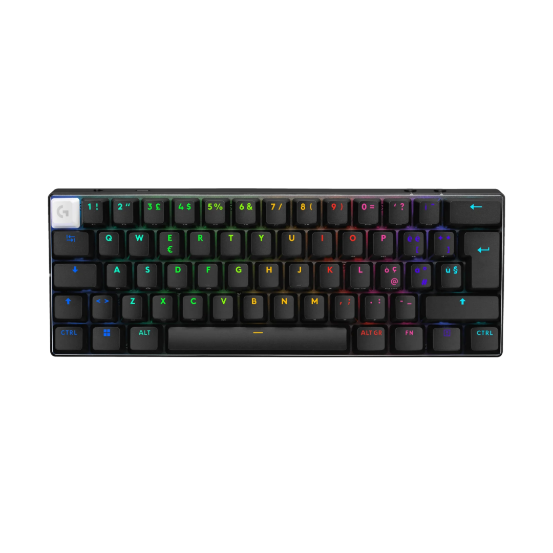 LIGHTSPEED Wireless 60 Percent Gaming Keyboard with KEYCONTROL, LIGHTSYNC RGB, and Optical Switches.