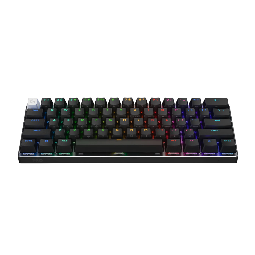 LIGHTSPEED Wireless 60 Percent Gaming Keyboard with KEYCONTROL, LIGHTSYNC RGB, and Optical Switches.