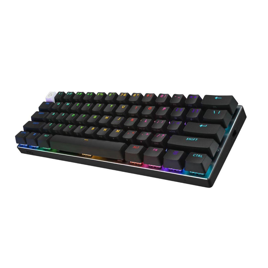 LIGHTSPEED Wireless 60 Percent Gaming Keyboard with KEYCONTROL, LIGHTSYNC RGB, and Optical Switches.