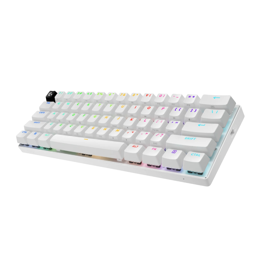 LIGHTSPEED Wireless 60 Percent Gaming Keyboard with KEYCONTROL, LIGHTSYNC RGB, and Optical Switches.