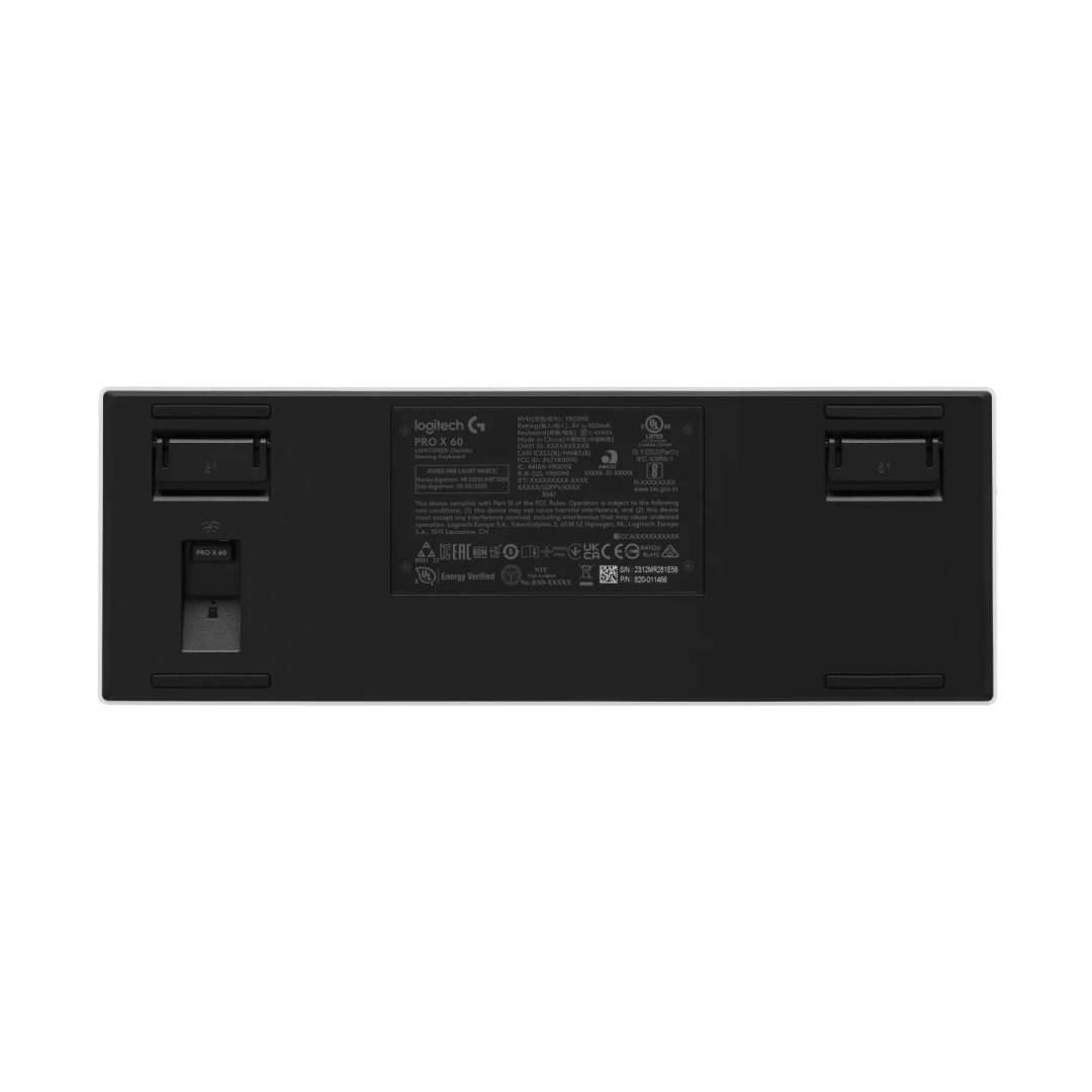 LIGHTSPEED Wireless 60 Percent Gaming Keyboard with KEYCONTROL, LIGHTSYNC RGB, and Optical Switches.