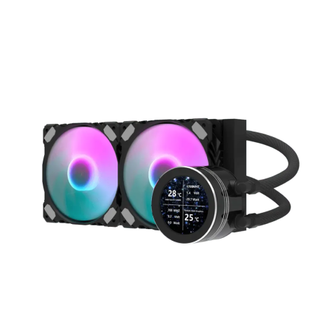 DARKFLASH DN240S Liquid CPU Cooler - Black