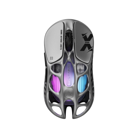 The Mercury X Pro Interstellar Silver is a premium, high-performance wireless gaming mouse blending futuristic design, lightweight construction, and bleeding-edge internals. It’s built for gamers and creators who demand responsiveness, aesthetic flair, and reliable ergonomics.